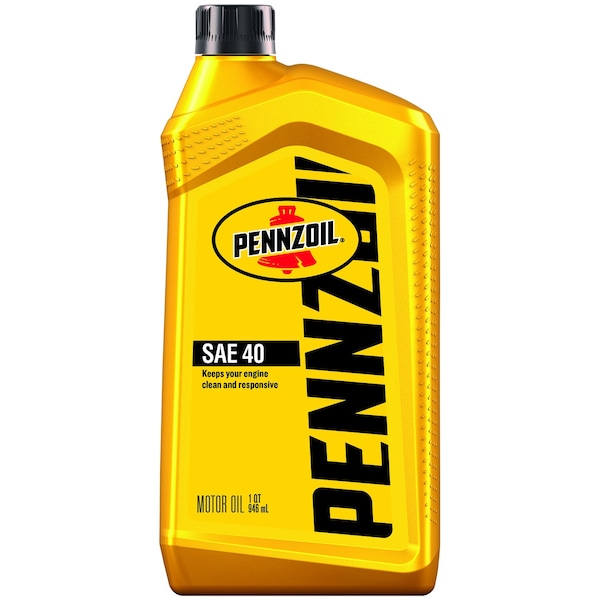 Pennzoil SAE 40 4-Cycle Conventional Motor Oil 1 qt 1 pk 550049496 - main